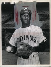 1970 Press Photo Cleveland Indians player Roy Foster - net02820