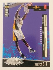 Dale Davis #C 11 Mar 3-9 SILVER 1996-97 Crash the Game Series 2 NBA Card NMM