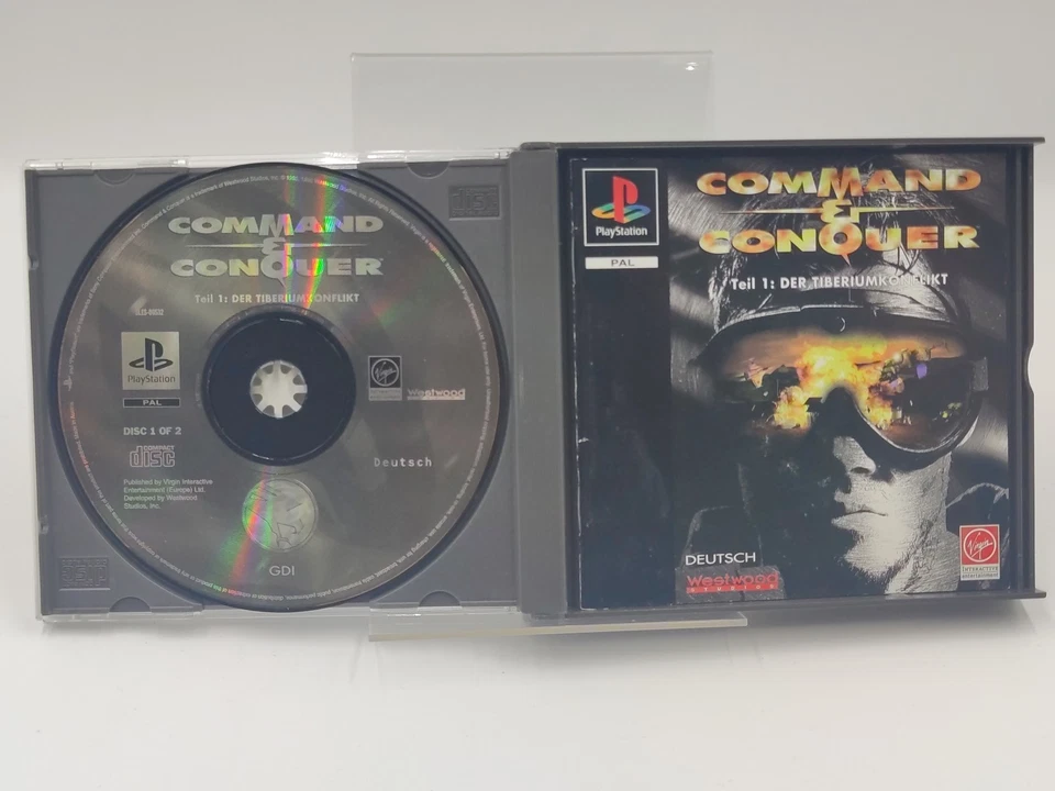  Playstation Videospiel Sony PS1 Command & Conquer Teil 1  Der Tiberiumkonflikt  - Bild 4 von 4