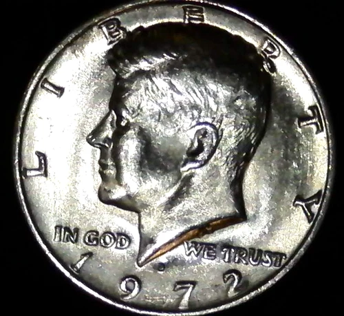 1972-D  Kennedy Half - GEM-BU- BETTER DATE