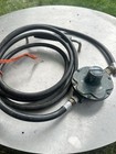 REGO 2302 REGULATOR, Good Condition AND SOLID With Regulator Hose Propane Gas