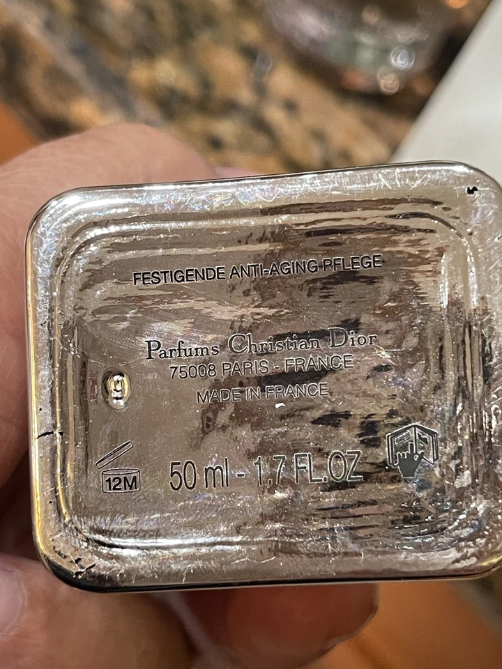 Sistema Dior Homme Dermo Control de Edad Cuidado Reafirmante 1.7oz Nuevo Sin Caja Hecho en Francia Foto 3 de 4