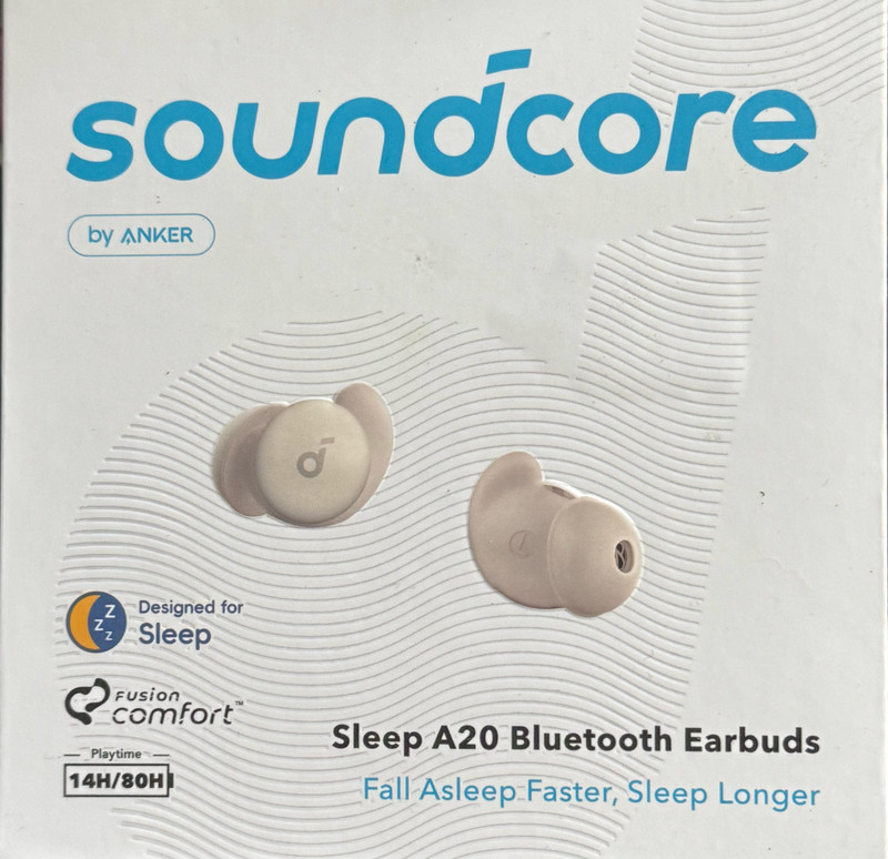 New Soundcore by Anker Sleep A20 Bluetooth Earbuds White A6611