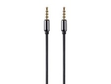 Monoprice Onyx Series Auxiliary 3.5mm TRRS Audio  Microphone Cable, 15ft