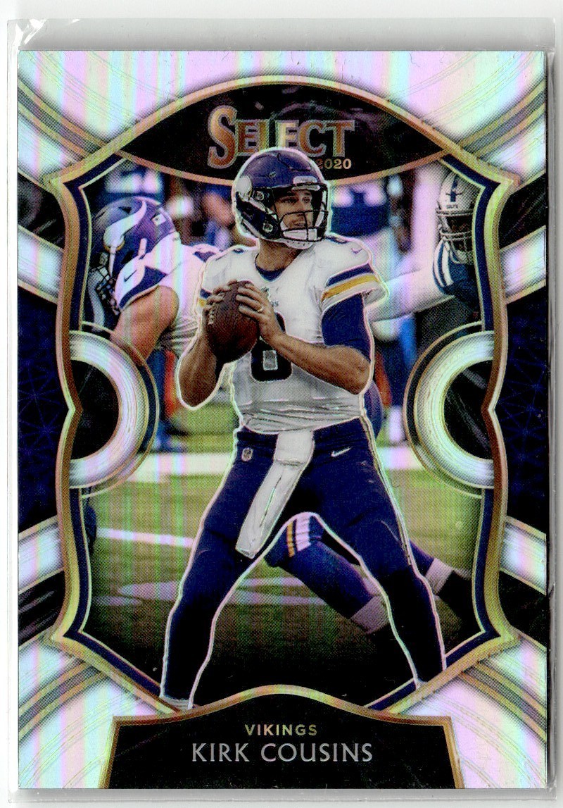 Kirk Cousins 2020 Panini Select Silver Prizm Minnesota Vikings #24