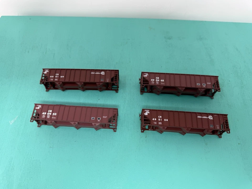 Atlas N - TM 90 Ton Hopper - No Trucks/Package -  Conrail  Set Of 4 - Image 3 of 3