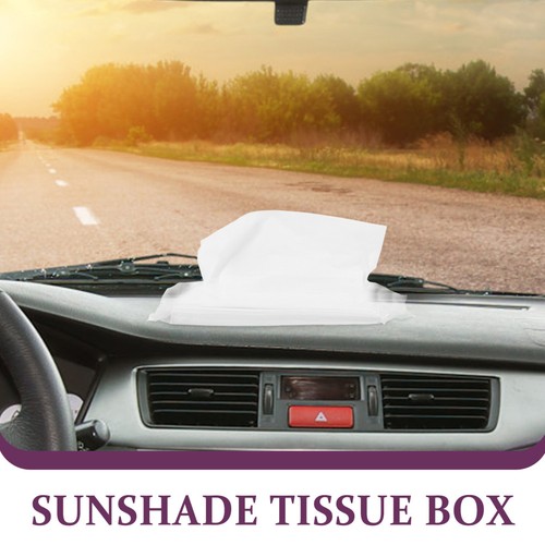 10 Packs Disposable Tissue Refill Car Visor Tissue Holder Car Paper Napkins - Bild 3 von 12