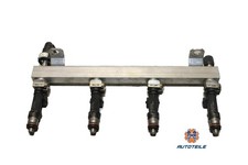 Opel Meriva B Einspritzleiste Einspritzdüsen 1,4 A14XER 55572731 0280151258