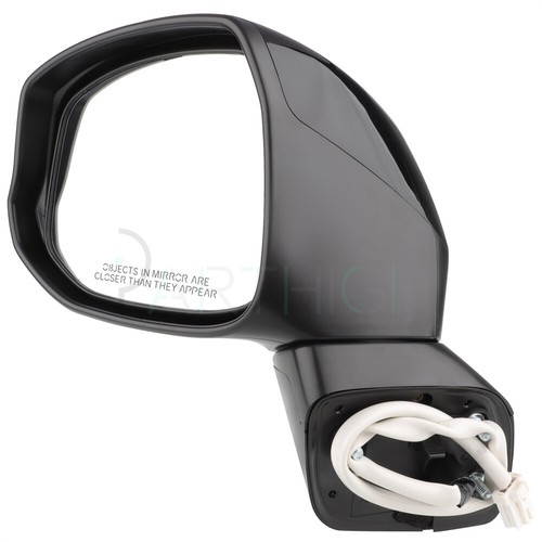 Espejo de puerta eléctrico texturizado negro lado izquierdo del conductor LH apto para Honda CIVIC 2012-14 - Imagen 3 de 8
