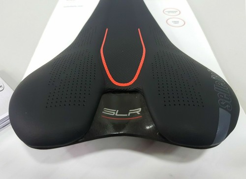 Selle Italia SLR Boost Kit Carbonio L1 145x248 Carbon Rail Bicycle Saddle Black - Picture 4 of 10