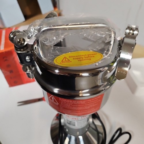 Molinillo de grano eléctrico de acero inoxidable de alta velocidad Lejieyin 150 plateado - Imagen 3 de 5