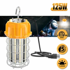 125W LED Temporary Work Light Hanging Construction JobSite Building Light 5000K