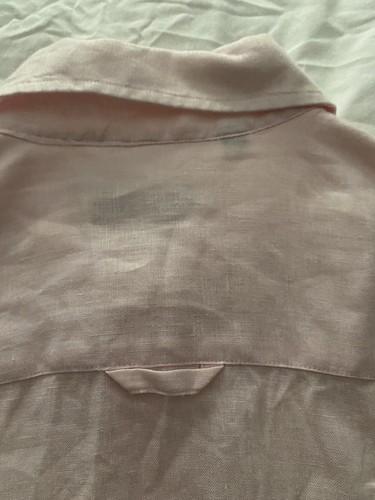 DANIEL HECHTER MENS PINK SHORT SLEEVES SIZE L - Picture 5 of 6