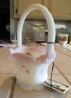 Vintage Fenton Hand Painted 7 1/2" basket