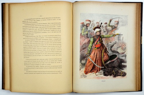 P. Descaves : HISTORIQUE du 13° REGIMENT DE CHASSEURS. 1891, Uniformes, Garde - Picture 6 of 6