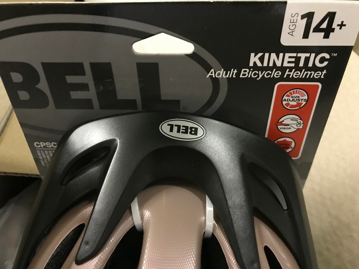 BELL Sports Kinetic Adult Bike Helmet SAFETY CERTIFIED TEXTURED