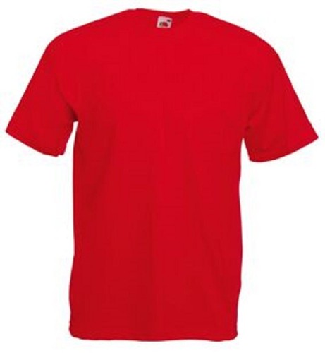 Paquete de 5 o 3 camisetas lisas 100 % algodón Fruit Of The Loom para hombre - Imagen 30 de 34