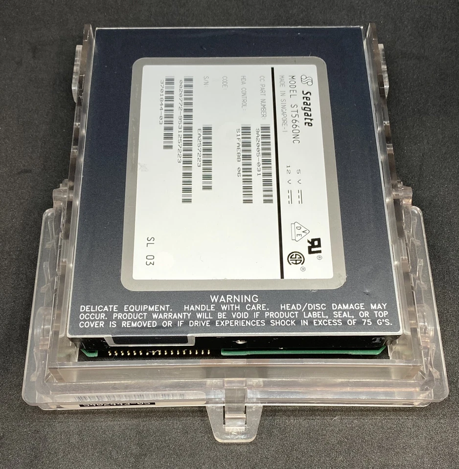 Sun Microsystems 370-1844 535MB 5400 RPM SCSI HDD Seagate ST5660NC 540-2443 - Image 2 of 4