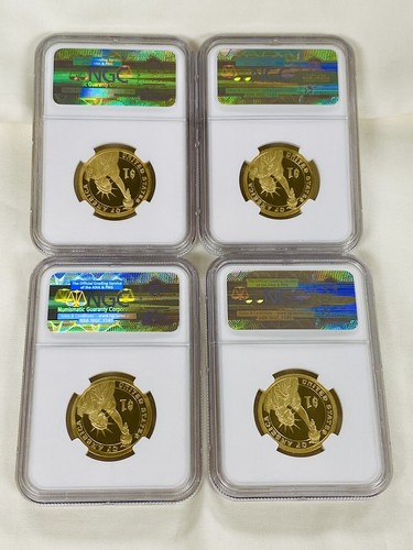 U.S. 2008-S NGC Proof 70 Ultra Cameo 4-Coin Dollar Set - Picture 6 of 10
