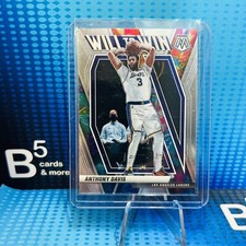 Anthony Davis 2020-21 Panini Mosaic Basketball Will to Win Insert #20