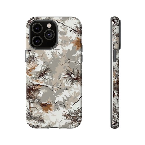 Phone Ink - Tough Case for iPhone Galaxy Pixel - Winter Camo Tree - 第 30/181 張圖片