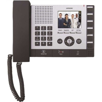 Aiphone IS-IPMV ip video master station IS series intercom 3.5 LCD monitor