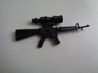 GI JOE PART WEAPON FROSTBITE ( TIGER FORCE ) 1985 1988 RIFLE GUN