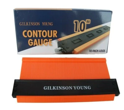 Gilkinson Young 10 Inch Contour Gauge Profile Tool with Lock. Template Copier