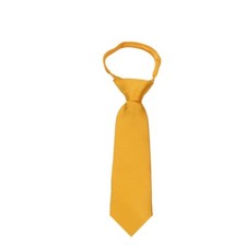 Infants 8 Inch Solid Color Hook Loop Neckband Tie Necktie - NWT