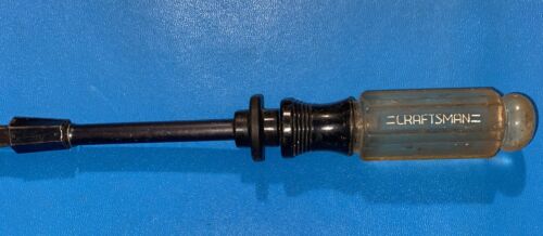 Vintage Craftsman Screwholding Screwdriver, Made in USA, 41124 G WF - Picture 1 of 17