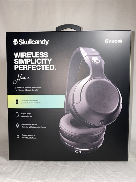 Skullcandy Full-Featured Wireless Hesh 2 Bluetooth Headphones Brand NEW