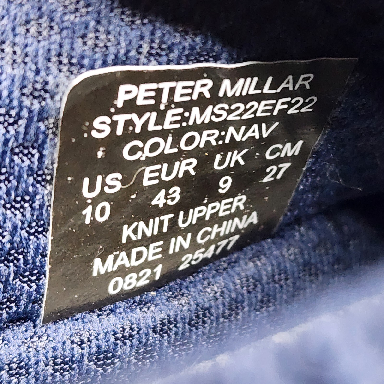 Peter Millar Hyperlight Drift Sneakers Shoes Navy… - image 5