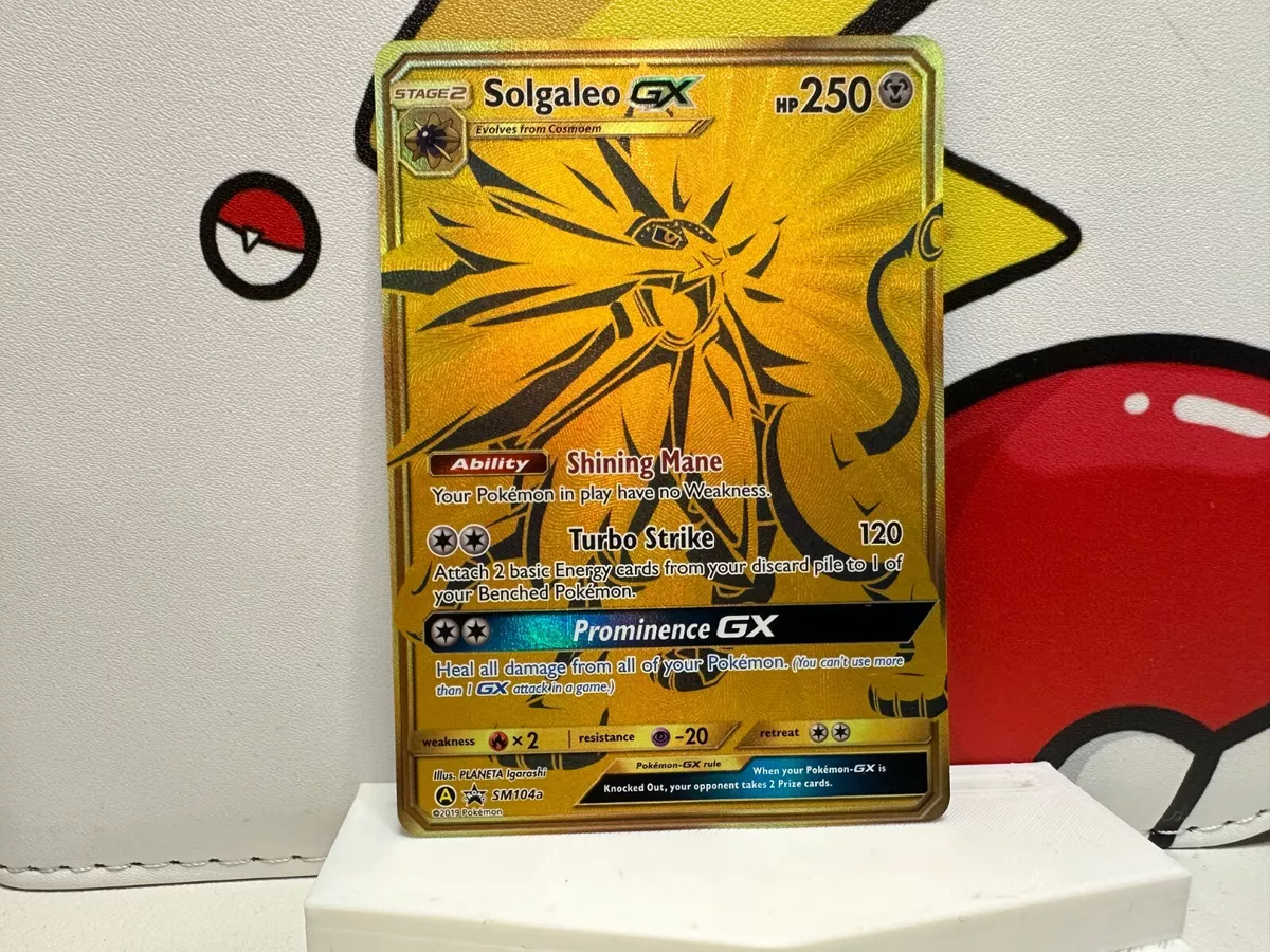 Solgaleo GX - SM104a - Promo