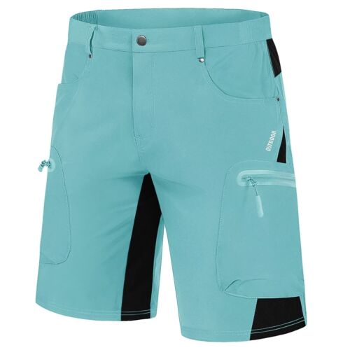 Men's Hiking Cargo Shorts Summer Quick Dry Shorts Gym Workout Lightweight pants - Picture 86 of 116