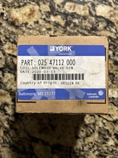 025-47112-000 York Controls Solenoid Coil 120V Dinconnectn OEM 025-47112-000
