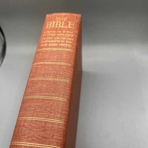 The Bible Designed To Be Read Ernest Sutherland Bates 1936 1st Edition (HC) - Picture 4 of 19