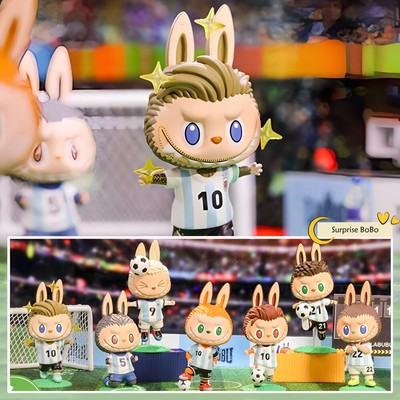 POP MART Labubu Argentina Soccer Football Team Series Blind Box Confirmed Figure