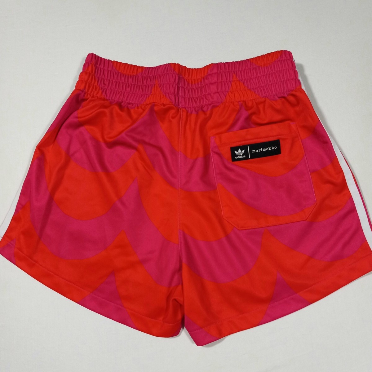 S Adidas Marimekko PrimeGreen Athletic Gym Shorts Womens Excellent