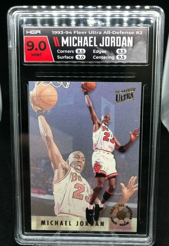 93-94 Michael Jordan All Defensive - Michael Jordan Cards