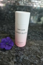 Tan luxe super glow hyaluronic gradual self tan serum new in box 1.01oz