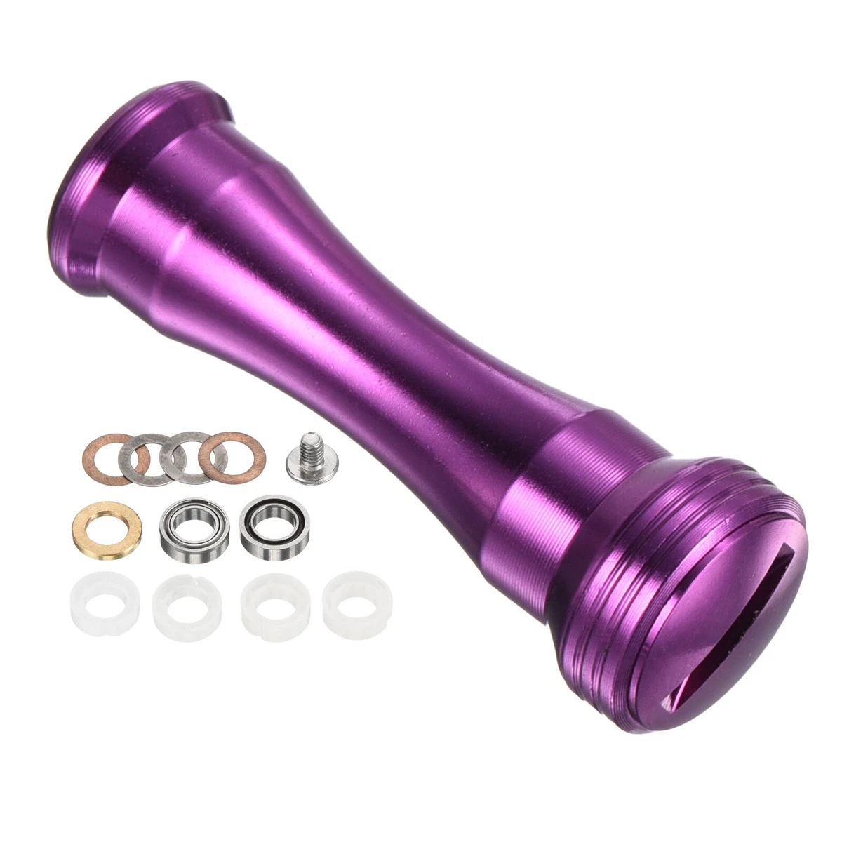 Reel Handle Knob Replacement Metal Fishing Reel Power Handle Knob Purple