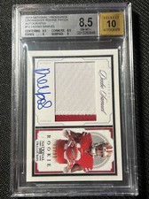 2019 National Treasures Deebo Samuel Crossover Rookie Patch Autograph  #71/99