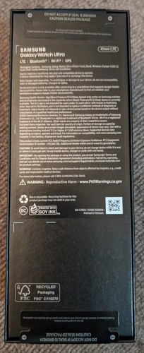 Samsung Galaxy Watch Ultra 47MM LTE Titanium Gray with Trail Band - Photo 5 sur 5