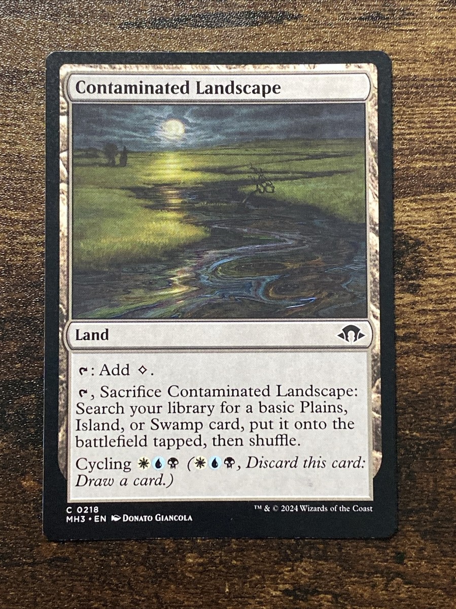 Contaminated Landscape 0218 Modern Horizons 3 MH3 MTG Magic