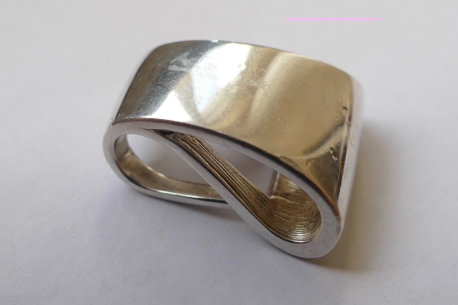 Pendant 925 Silver Solid Simple Timeless Vintage … - image 2