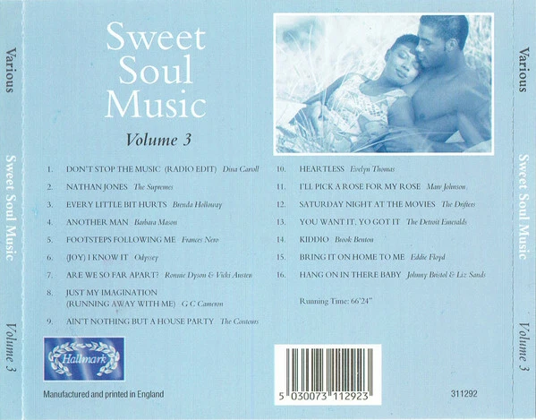 (2219) Various - Sweet Soul Music (Volume 3) CD — 第 2/3 张图片