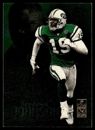 KEYSHAWN JOHNSON LOT OF 6 FOOTBALL TRADING CARDS NFL NEW YORK JETS TOPPS SKYBOX - Picture 5 of 12