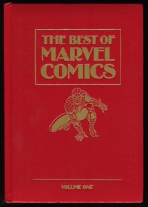 Best-of-Marvel-Comics-Vol-1-Leather-Hardcover-HC-Spider-Man-Wolverine-Thor-Rare