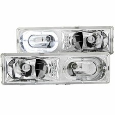 Anzo USA 111006 Crystal Headlight Set w/Halo | High-Quality Auto Part, Universal