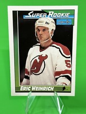 💥💥1991-92 O-Pee-Chee Super Rookie #10 Eric Weinrich, New Jersey Devils!!💥💥